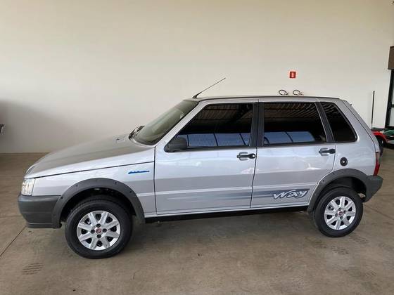FIAT UNO 1.0 MPI MILLE WAY ECONOMY 8V FLEX 4P MANUAL